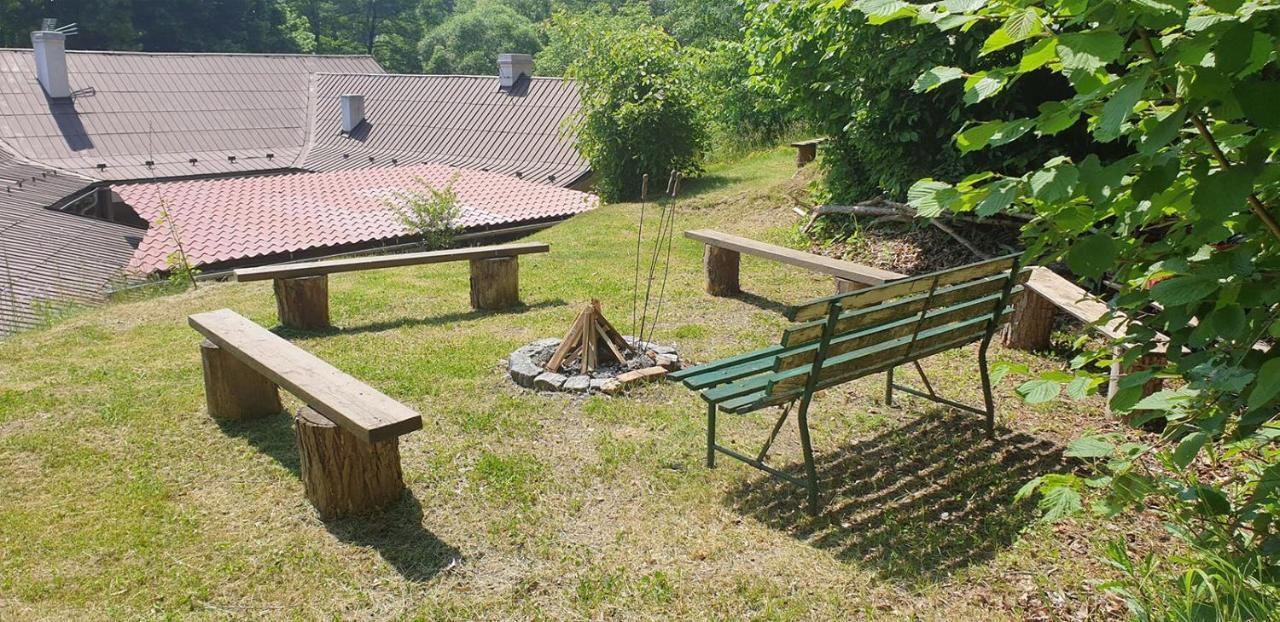 Penzion A Restaurace U Baby Subrovy Hotel Kokorin Exterior foto